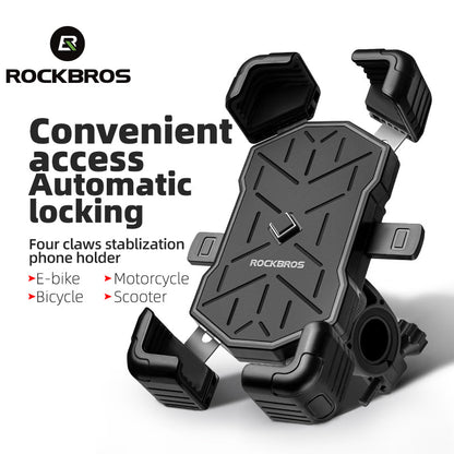 ROCKBROS HW-117 Bike Phone Mount 1s Lock Bike - ROCKBROS